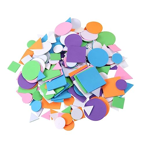 Kisangel 1250 Stück Teiliges Eva Schaumstoff Sticker Bunte Selbstklebende Geometrische Formen für DIY Basteln Schule mit Zufälliger und Gemischten Farben Sicher und Vielseitig Einsetzbar Kisangel 1250 Stück Teiliges Eva Schaumstoff Sticker Bunte Selbstklebende Geometrische Formen für DIY Basteln Schule mit Zufälliger und Gemischten Farben Sicher und Vielseitig Einsetzbar von Kisangel