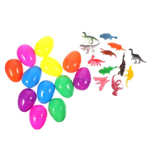 Kisangel 12Stücke Gefüllte Dinosaurier Eier Für Ostereier Mit Für Geburtstagsfeiern Und Ostern Fördert Kreativität Und Lernen Kisangel 12Stücke Gefüllte Dinosaurier Eier Für Ostereier Mit Für Geburtstagsfeiern Und Ostern Fördert Kreativität Und Lernen von Kisangel