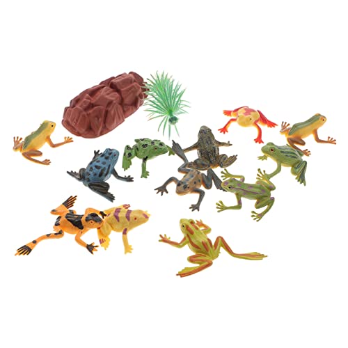 Kisangel 12Stücke Teiliges Frosch Modellspielzeug Stressabbau Aus Hochwertigem Für Kreative Formen Dekoration Für Geburtstagsgeschenke Und Feiertage Kisangel 12Stücke Teiliges Frosch Modellspielzeug Stressabbau Aus Hochwertigem Für Kreative Formen Dekoration Für Geburtstagsgeschenke Und Feiertage von Kisangel