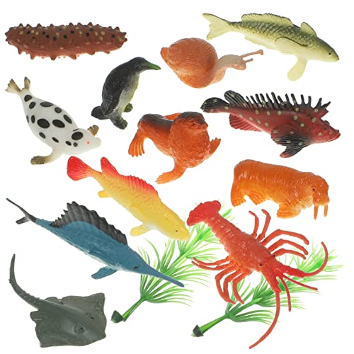 Kisangel 12Stücke Teiliges von Ozeantier Figuren für Realistische Tiermodelle Lernspielzeug für Kreative Fantasie für Dekoration und Bildung Kisangel 12Stücke Teiliges von Ozeantier Figuren für Realistische Tiermodelle Lernspielzeug für Kreative Fantasie für Dekoration und Bildung von Kisangel