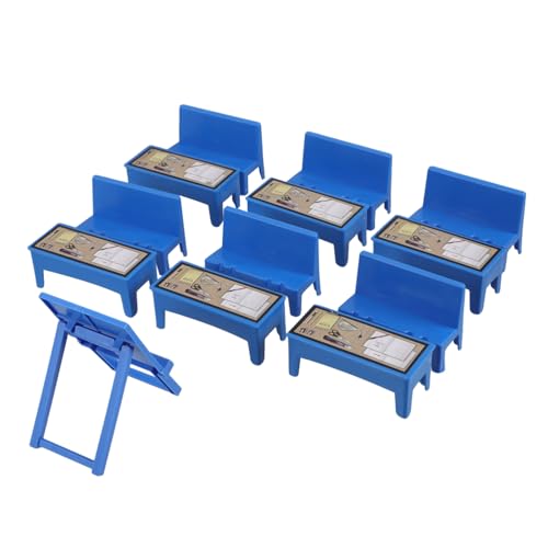 Kisangel 13-teiliges Set Schreibtischspielzeug Für Dollhouse -Tisch Und Stuhl Mini Möbel Schreibtischpuppen Miniaturmöbel Mini-puppenmöbel Puppenhaus Schreibtisch Plastik Kisangel 13-teiliges Set Schreibtischspielzeug Für Dollhouse -Tisch Und Stuhl Mini Möbel Schreibtischpuppen Miniaturmöbel Mini-puppenmöbel Puppenhaus Schreibtisch Plastik von Kisangel