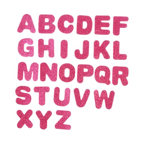 Kisangel 130Stücke Vlies Aufkleber Selbstklebende Glitzernde DIY Sticker für Farben Bastelbedarf für Kreative Projekte für Schule Dekoration und von Kisangel