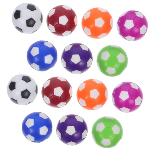 Kisangel 14 Stück Teiliges Tischfußball Reibungsarme Mini Tischkicker Bälle für Bunte Fußballspiel Zubehör Glatte Oberfläche für Verbessertes Spielgefühl und Einfache Reinigung Kisangel 14 Stück Teiliges Tischfußball Reibungsarme Mini Tischkicker Bälle für Bunte Fußballspiel Zubehör Glatte Oberfläche für Verbessertes Spielgefühl und Einfache Reinigung von Kisangel