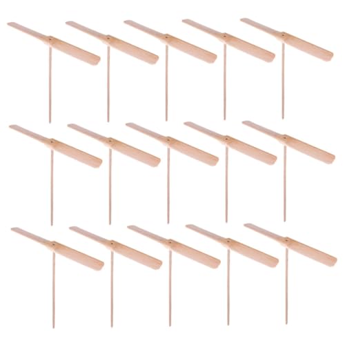 Kisangel 15 Stück Bambus-libellen- Fliegen Libellen-handspielzeug Aus Holz Übungsspielzeug Libelle-Propeller- Flugspielzeug Für Draußen Hölzern Beige Kisangel 15 Stück Bambus-libellen- Fliegen Libellen-handspielzeug Aus Holz Übungsspielzeug Libelle-Propeller- Flugspielzeug Für Draußen Hölzern Beige von Kisangel