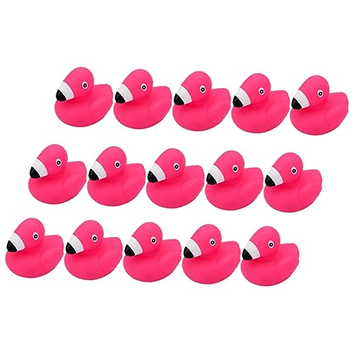 Kisangel 15 Stück Flamingo Pinn - Quietschend Mini Flamingos Kleinkinder Pink Flamingo Matschig Karikatur Flamingo - Kinderbadspielzeug -badespielzeug Vinyl Kisangel 15 Stück Flamingo Pinn - Quietschend Mini Flamingos Kleinkinder Pink Flamingo Matschig Karikatur Flamingo - Kinderbadspielzeug -badespielzeug Vinyl von Kisangel