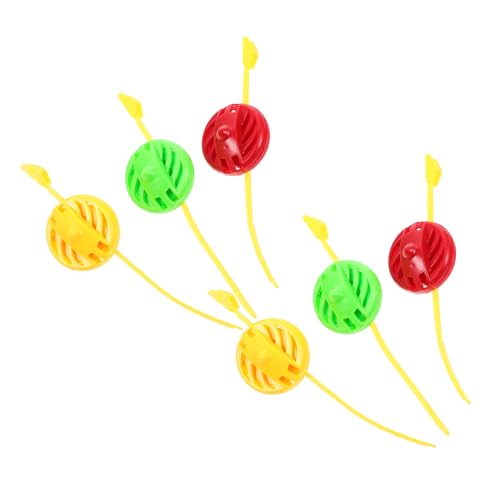 Kisangel 15 Stück Lineal Und Gyro - Rotierender Kreisel Kreiselspielzeug Für Kinderspielzeug Partygeschenk Partyartikel Für Gyro- PVC Zufällige Farbe von Kisangel