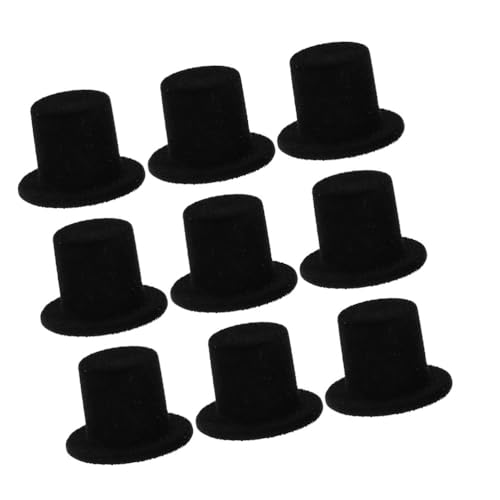 Kisangel 15 Stück Mini-puppenhüte, Dekorative Schneemannhüte, Miniatur-bastelkappe für Weihnachts-Halloween-Partys, Mehrfarbiges Beflockungszubehör Kisangel 15 Stück Mini-puppenhüte, Dekorative Schneemannhüte, Miniatur-bastelkappe für Weihnachts-Halloween-Partys, Mehrfarbiges Beflockungszubehör von Kisangel