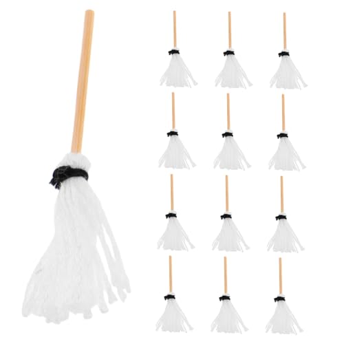 Kisangel 15 Stück Miniatur Wohnaccessoires Mini Waschküchen Zubehör Puppenhaus Tischplatte Mini Mopp Puppenhaus Badezimmer Zubehör Reinigungsmopp Kisangel 15 Stück Miniatur Wohnaccessoires Mini Waschküchen Zubehör Puppenhaus Tischplatte Mini Mopp Puppenhaus Badezimmer Zubehör Reinigungsmopp von Kisangel