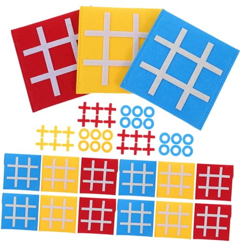 Kisangel 15 Stück Schachspiel mit Neun-Grid-Schach Party interaktives Interaktives für Interaktives Eltern-Kind- Kinderspielzeug gefühlt Kisangel 15 Stück Schachspiel mit Neun-Grid-Schach Party interaktives Interaktives für Interaktives Eltern-Kind- Kinderspielzeug gefühlt von Kisangel