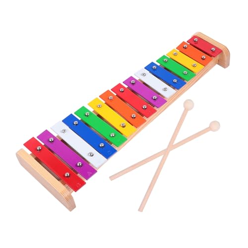 Kisangel 15-Toner Aluminiumplattenklavier Bildungsspielzeug Musikalisches Xylophon-schlaginstrument Schlaginstrumente Aus Holz Percussion- Für Kleinkinder Aluminiumblech Kisangel 15-Toner Aluminiumplattenklavier Bildungsspielzeug Musikalisches Xylophon-schlaginstrument Schlaginstrumente Aus Holz Percussion- Für Kleinkinder Aluminiumblech von Kisangel
