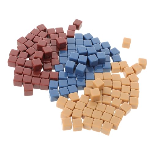 Kisangel 150-teiliges Blanko-würfelset, 8 Mm, Sechsseitige Würfel Für Die Interaktion Im Klassenzimmer, DIY-brettspiele, Mathematiklernen, Alphabet-Zahlen-Puzzle, Bausteine von Kisangel