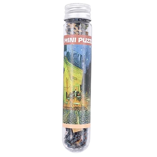 Kisangel 150Stücke Teile Mini Puzzle Kreatives Papier Rätsel für Erwachsene Pädagogisches im Reagenzglas Kaffeehaus Spaß Kisangel 150Stücke Teile Mini Puzzle Kreatives Papier Rätsel für Erwachsene Pädagogisches im Reagenzglas Kaffeehaus Spaß von Kisangel