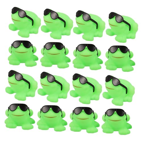 Kisangel 16 Stück Badezimmerspielzeug badewanne Badespielzeug babyspielzeug Frosch Duschspielzeug Plastiktiere Gefälligkeiten für Poolpartys Green Kisangel 16 Stück Badezimmerspielzeug badewanne Badespielzeug babyspielzeug Frosch Duschspielzeug Plastiktiere Gefälligkeiten für Poolpartys Green von Kisangel