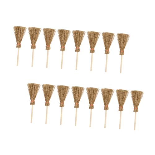 Kisangel 16 Stück Teiliges Mini Hausdekor Besen mit Seil Realistische Mini Besenmodelle für Puppenhäuser DIY Kreativspielzeug Reinigungsliebe und Geduld Geeignet für Altersgruppen Kisangel 16 Stück Teiliges Mini Hausdekor Besen mit Seil Realistische Mini Besenmodelle für Puppenhäuser DIY Kreativspielzeug Reinigungsliebe und Geduld Geeignet für Altersgruppen von Kisangel