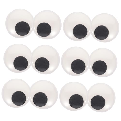 Kisangel 16 Stück Teiliges Selbstklebende Übergroße Wackelaugen für DIY Basteln Sichere Kunststoffmaterialien Realistische Handwerksaugen für Kindergeburtstag und Weihnachtsdeko Kisangel 16 Stück Teiliges Selbstklebende Übergroße Wackelaugen für DIY Basteln Sichere Kunststoffmaterialien Realistische Handwerksaugen für Kindergeburtstag und Weihnachtsdeko von Kisangel