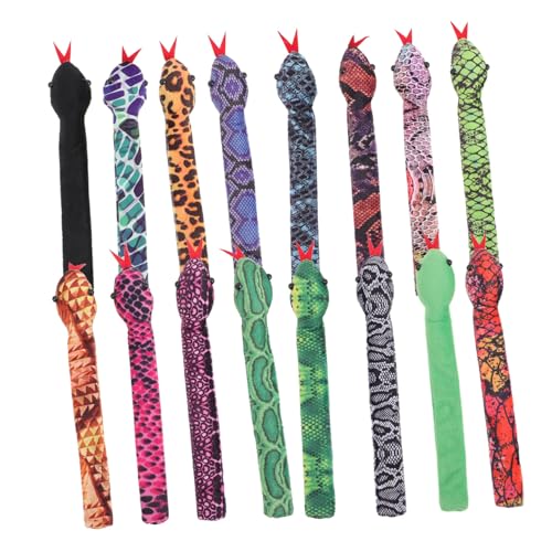 Kisangel 16 Stück Teiliges Snake Slap Armband Armbänder mit Schlangenmotiv Bunte Schnapparmbänder für Jungen Mädchen Kindergeburtstag Halloween Party Geschenk von Kisangel