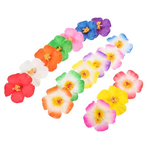 Kisangel 17 Stück Teiliges Künstliche Hibiskusblumen Langlebige Hawaii Blumendeko Vielseitig für Strandparty Diy Basteln Tischdekoration Wetterfest Farbintensiv Leicht und Kompakt für Innen Kisangel 17 Stück Teiliges Künstliche Hibiskusblumen Langlebige Hawaii Blumendeko Vielseitig für Strandparty Diy Basteln Tischdekoration Wetterfest Farbintensiv Leicht und Kompakt für Innen von Kisangel