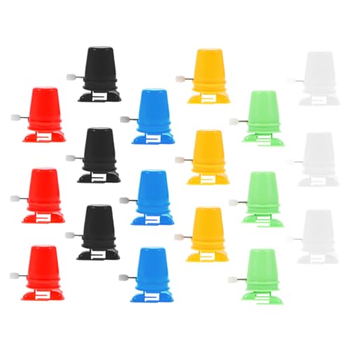 Kisangel 18 Stück Aufziehwerk DIY Aufzieh DIY Knetspielzeug interaktives Mechanischer Roboter Perle DIY-Laufspielzeug Mechanismus Machen fit Plastik von Kisangel