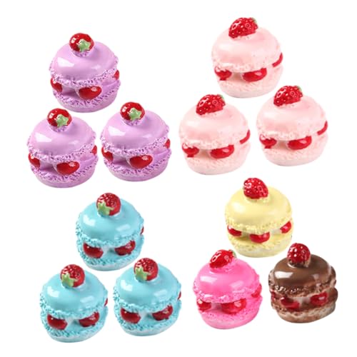Kisangel 18 Stück Simulation Kuchen Deko Mini-Kuchen Mini- -Rollenspiel Mini-Essen Mini-Dessert Miniatur Vorgetäuschter Kuchen Miniatur-dessertmodell Harz Kisangel 18 Stück Simulation Kuchen Deko Mini-Kuchen Mini- -Rollenspiel Mini-Essen Mini-Dessert Miniatur Vorgetäuschter Kuchen Miniatur-dessertmodell Harz von Kisangel
