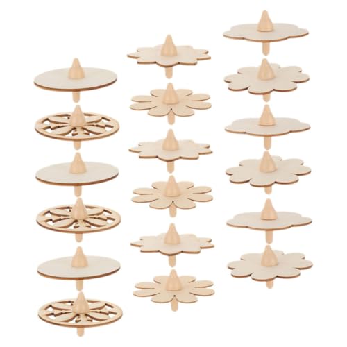 Kisangel 18 Stück Teiliges DIY Holzkreisel für Unvollendetes Holzspielzeug zum Bemalen Lustiges Gyro Hand Augen koordination Sichere Holz Kunststoffmaterialien Bastelspielzeug für Jungen Kisangel 18 Stück Teiliges DIY Holzkreisel für Unvollendetes Holzspielzeug zum Bemalen Lustiges Gyro Hand Augen koordination Sichere Holz Kunststoffmaterialien Bastelspielzeug für Jungen von Kisangel