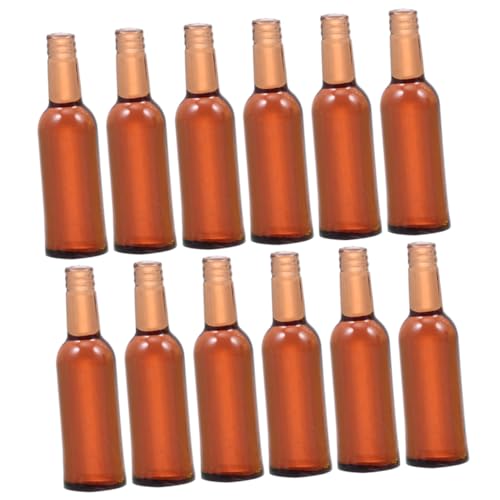Kisangel 18 Stück Teiliges Miniatur Bierflaschen aus Resin Realistische Puppenhaus Dekoration Braune Mini Bierflaschen für Puppenhaus Küche Bar Party und Esszimmer Micro Szenen Kisangel 18 Stück Teiliges Miniatur Bierflaschen aus Resin Realistische Puppenhaus Dekoration Braune Mini Bierflaschen für Puppenhaus Küche Bar Party und Esszimmer Micro Szenen von Kisangel