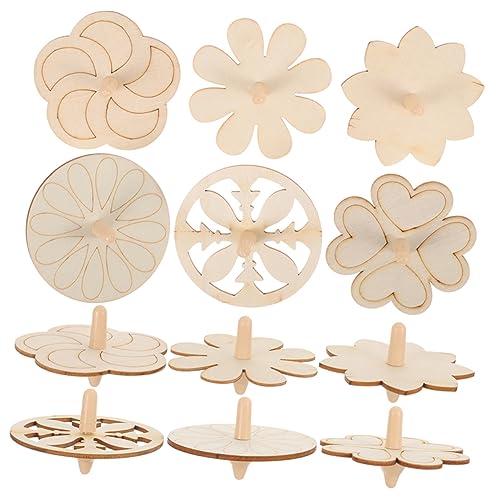 Kisangel 18 Stücke Holz Kreisel Kreisel Handwerk Gyro Unfinished Kleine Handgemachte Holz DIY Malerei Kisangel 18 Stücke Holz Kreisel Kreisel Handwerk Gyro Unfinished Kleine Handgemachte Holz DIY Malerei von Kisangel