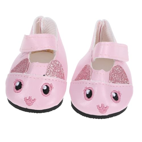 Kisangel 1Paar Niedliche Puppenschuhe Dekorativer Schuhschmuck für Puppenoutfits für Puppen Verkleiden und Ihre Kreativität Entfalten Möchten von Kisangel