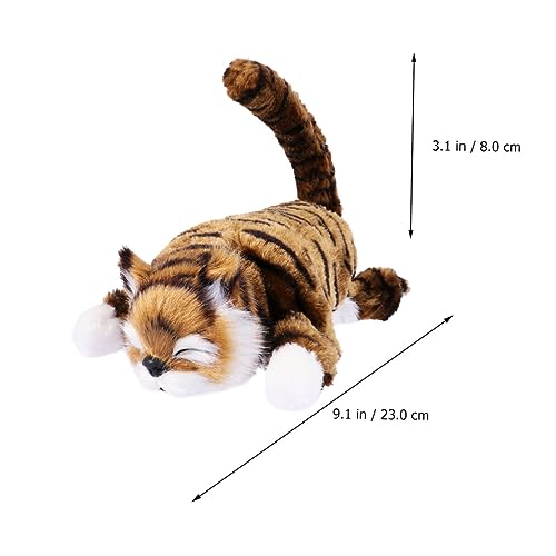 Kisangel 1Pc Plüsch Puppe Plüsch Katze Puppe Plüsch Schmuck Dunkelbraun Kisangel 1Pc Plüsch Puppe Plüsch Katze Puppe Plüsch Schmuck Dunkelbraun von Kisangel