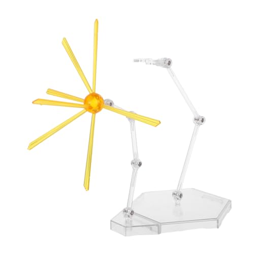 Kisangel 1Satz Action Figuren Ständer mit Spezialeffekten Verstellbare Puppen Display Basis für Modellfiguren für Stop Motion und Sammlungen von Kisangel