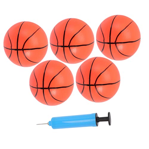 Kisangel 1Satz Aufblasbares Basketballspielzeug Teiliges Kleine Bälle À Pumpe Für Geburtstagsfeiern Sportpartys Und Badespielzeug Für Drinnen von Kisangel