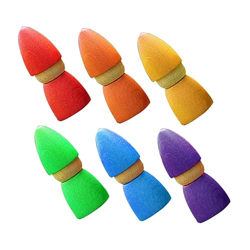 Kisangel 1Satz Buntes Holzspielzeug für Lernspielzeug zur Farberkennung Kreative Regenbogen Blöcke Geeignet für Vorschule und Kindergarten Fördert Hand Auge Koordination Kisangel 1Satz Buntes Holzspielzeug für Lernspielzeug zur Farberkennung Kreative Regenbogen Blöcke Geeignet für Vorschule und Kindergarten Fördert Hand Auge Koordination von Kisangel