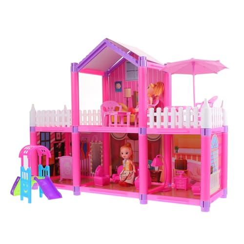 Kisangel 1Satz DIY Big Villa Castle Für Montage Teiliges Für Kreative Und Pädagogische Entwicklung Fördert Fantasie Und Spaß Beim Kisangel 1Satz DIY Big Villa Castle Für Montage Teiliges Für Kreative Und Pädagogische Entwicklung Fördert Fantasie Und Spaß Beim von Kisangel