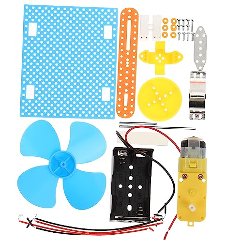 Kisangel 1Satz DIY Elektrischer Lüfter Bausatz Für Wissenschaftliches Experimentier Für Kreatives Basteln Für Ab Jahren Ohne Batterie von Kisangel