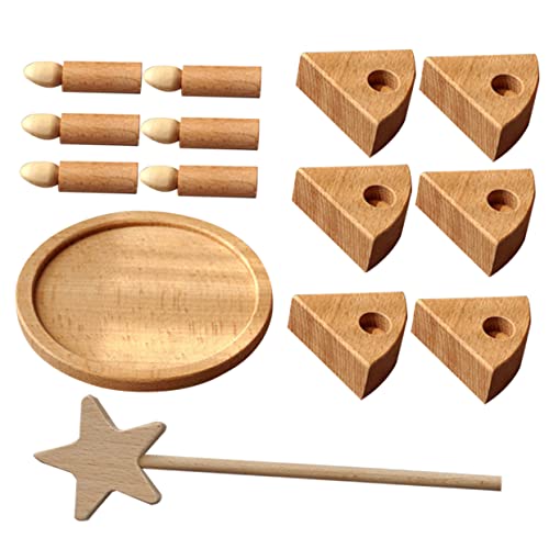 Kisangel 1Satz DIY Holzgeburtstagstorte Mit Dekoration Kinderfreundliches Rollenspielzeug Für Jungen Und Sicheres Und Stabiles Holzspielzeug Für Kreative Feiern Kisangel 1Satz DIY Holzgeburtstagstorte Mit Dekoration Kinderfreundliches Rollenspielzeug Für Jungen Und Sicheres Und Stabiles Holzspielzeug Für Kreative Feiern von Kisangel