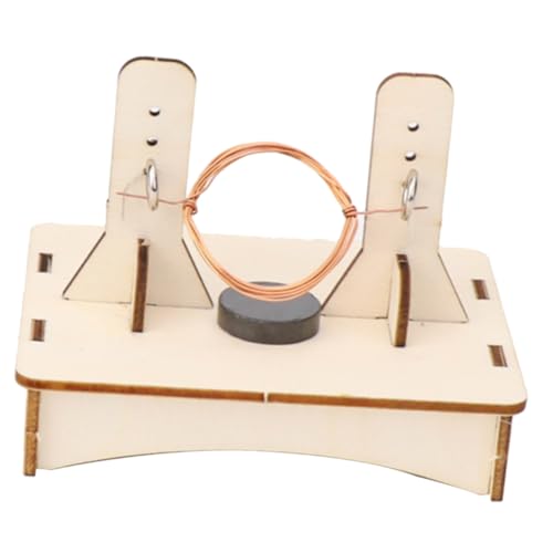 Kisangel 1Satz DIY Holzmontage Gleichstrommotor Für Frühes Lernspielzeug Zur Praktischer Fähigkeiten Und Problemlösungsfähigkeiten Wissenschaftliches Experimentierset von Kisangel