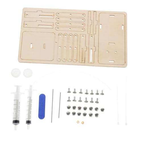 Kisangel 1Satz DIY Hydraulik Bildungsspielzeug aus Holz für Handgefertigtes Materialpaket Fördert Wissenschaftliches Verständnis für Experimentierprojekte und Gruppenaktivitäten Kisangel 1Satz DIY Hydraulik Bildungsspielzeug aus Holz für Handgefertigtes Materialpaket Fördert Wissenschaftliches Verständnis für Experimentierprojekte und Gruppenaktivitäten von Kisangel
