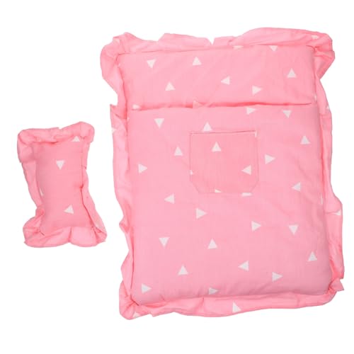 Kisangel 1Satz Dekorativer Puppenschlafsack Wiederverwendbarer Weicher Puppenschlafsack Für Puppen Für Spielzeugzimmer Und Puppenhaus Und Bequem Partys von Kisangel