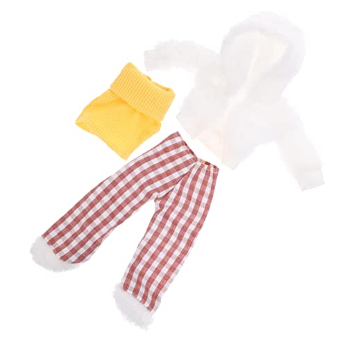 Kisangel 1Satz Dekoratives Puppenkostüm Für Babypuppe Hübsches Puppenkleid Mit Karomuster Outfit Für Kleine Fördert Kreatives Kisangel 1Satz Dekoratives Puppenkostüm Für Babypuppe Hübsches Puppenkleid Mit Karomuster Outfit Für Kleine Fördert Kreatives von Kisangel