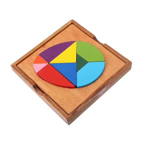 Kisangel 1Satz Eiförmiges Holzpuzzle für Frühkindliche Bildung Farbenfrohe Tangram Blöcke Kognitive Spielzeuge Hand Augen Koordination und Kreativität Kisangel 1Satz Eiförmiges Holzpuzzle für Frühkindliche Bildung Farbenfrohe Tangram Blöcke Kognitive Spielzeuge Hand Augen Koordination und Kreativität von Kisangel