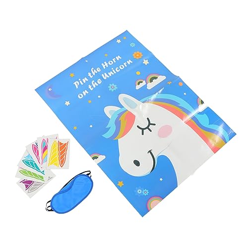 Kisangel 1Satz Einhorn Party Spielset für Kreatives Pin Horn Einhorn Geburtstagsfeier für Agility Training und Hand Augen Koordination Tragbar und Langlebig Kisangel 1Satz Einhorn Party Spielset für Kreatives Pin Horn Einhorn Geburtstagsfeier für Agility Training und Hand Augen Koordination Tragbar und Langlebig von Kisangel