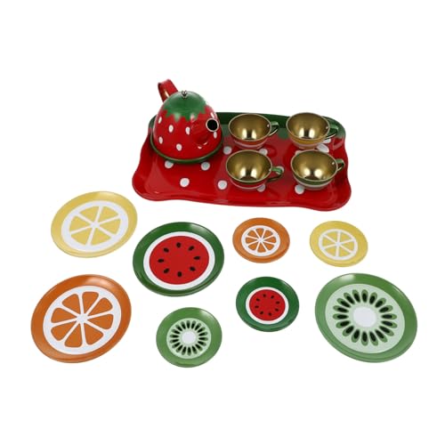 Kisangel 1Satz Exquisites Teeservice Für Teiliges Aus Hochwertigem Weißblech Dekorative Simulations Für Rollenspiele Und Kinderküchen Fördert Kreativität Kisangel 1Satz Exquisites Teeservice Für Teiliges Aus Hochwertigem Weißblech Dekorative Simulations Für Rollenspiele Und Kinderküchen Fördert Kreativität von Kisangel