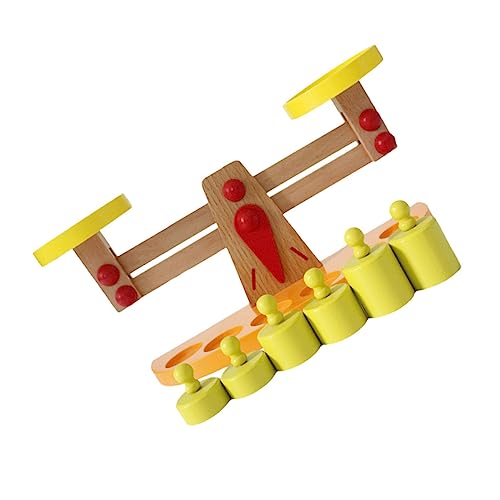Kisangel 1Satz Holz Balancewaage Spielzeugset für Lernspielzeug Kreativität Hand Auge Koordination und Mathematischen Fähigkeiten Interaktives Eltern Junge Mädchen Kisangel 1Satz Holz Balancewaage Spielzeugset für Lernspielzeug Kreativität Hand Auge Koordination und Mathematischen Fähigkeiten Interaktives Eltern Junge Mädchen von Kisangel