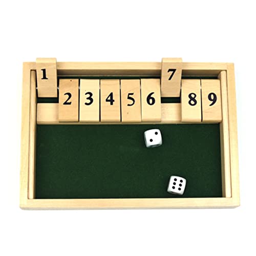 Kisangel 1Satz Holz Brettspiel Für Spieler Zahlenspiel Für Ktv Bar Und Partys Lustige Requisiten Partyzubehör Fördert Mathematik Kindern von Kisangel
