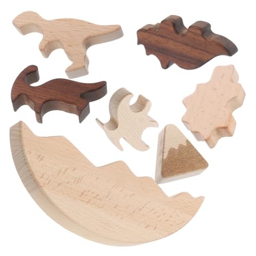Kisangel 1Satz Holz Dinosaurier Stapelspielzeug Interaktives Balance Für Fördert Geschicklichkeit Für Partys Und Familienaktivitäten Kisangel 1Satz Holz Dinosaurier Stapelspielzeug Interaktives Balance Für Fördert Geschicklichkeit Für Partys Und Familienaktivitäten von Kisangel