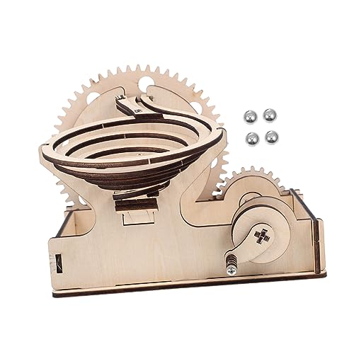 Kisangel 1Satz Holz Marmorlauf Puzzle Für Handkurbel Bewegliche Fördert Die Motorik DIY Holzspielzeug Jahren Kreatives Lernspielzeug Kisangel 1Satz Holz Marmorlauf Puzzle Für Handkurbel Bewegliche Fördert Die Motorik DIY Holzspielzeug Jahren Kreatives Lernspielzeug von Kisangel