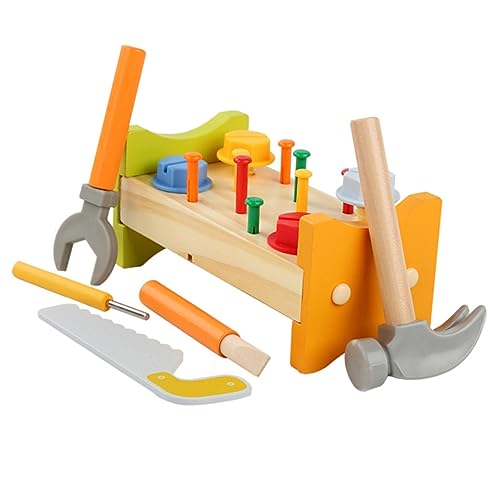 Kisangel 1Satz Holz Picking Peg Für Kleinkinder Pädagogisches Mit Hammer Für Lernen Spielspaß Zu Hause Kindergarten Kisangel 1Satz Holz Picking Peg Für Kleinkinder Pädagogisches Mit Hammer Für Lernen Spielspaß Zu Hause Kindergarten von Kisangel
