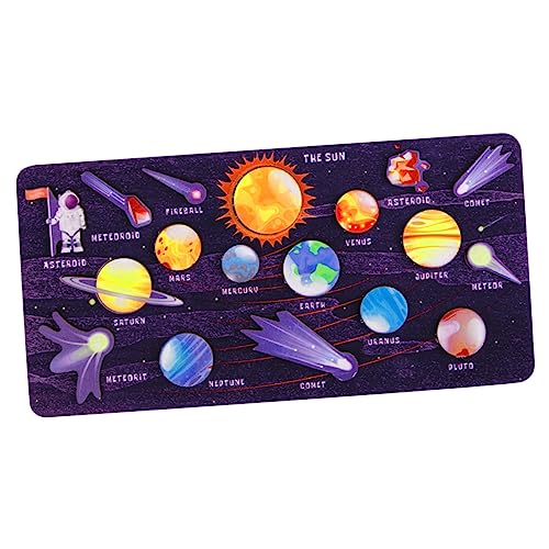 Kisangel 1Satz Holz Puzzle Sonnensystem Für Lernspielzeug Mit Planeten Weltraumspielzeug Für Jungen Alter Von Jahren Kisangel 1Satz Holz Puzzle Sonnensystem Für Lernspielzeug Mit Planeten Weltraumspielzeug Für Jungen Alter Von Jahren von Kisangel