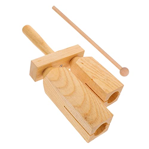Kisangel 1Satz Holzpercussionsinstrument Für Bildungsmusikalisches Aus Hochwertigem Holz Leicht Und Tragbar Für Kreative Klangspiele Und Pädagogische von Kisangel