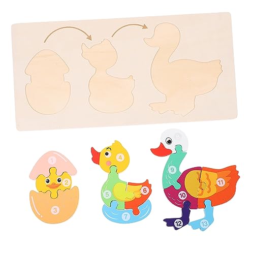 Kisangel 1Satz Holzpuzzle Kindergärtchen Tiere Kognitives Lernspielzeug Für Geburtstagsgeschenk Pädagogisches Puzzlespielzeug Für Frühkindliche Entwicklung Kisangel 1Satz Holzpuzzle Kindergärtchen Tiere Kognitives Lernspielzeug Für Geburtstagsgeschenk Pädagogisches Puzzlespielzeug Für Frühkindliche Entwicklung von Kisangel