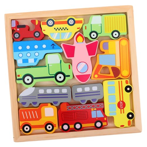 Kisangel 1Satz Holzpuzzle für Kleinkinder Kreatives Fahrzeugform Matching Sicheres Lernspielzeug für Kindergarten Fördert Hand Augen Koordination und Familieninteraktion Kisangel 1Satz Holzpuzzle für Kleinkinder Kreatives Fahrzeugform Matching Sicheres Lernspielzeug für Kindergarten Fördert Hand Augen Koordination und Familieninteraktion von Kisangel